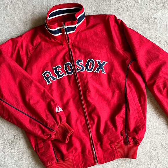 Majestic Boston Redsox Baseball Jacket - Picture 5 of 11